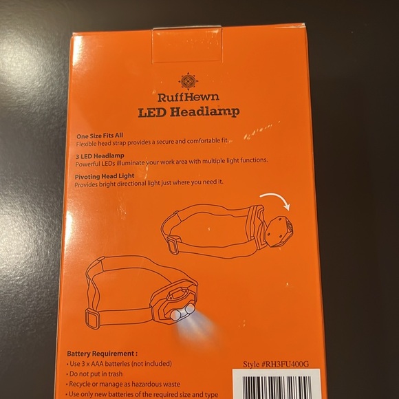 Ruff Hewn Headlamp - Picture 3 of 5